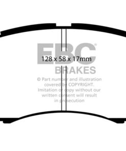EBC Greenstuff 2000 Brake Pad Set (FRONT) DP2966 - Image 2