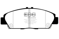 Alternative view of DP4975R EBC Yellowstuff Street and Track Brake Pad Set [Front]