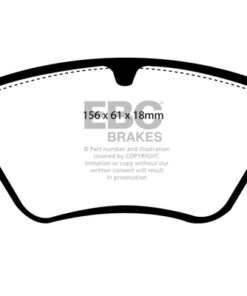EBC Greenstuff 2000 Brake Pad Set (FRONT) DP2976 - Image 2