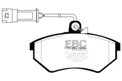 EBC Greenstuff 2000 Brake Pad Set (FRONT) DP2982/2 - Image 2