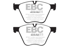 Alternative view of DP42007R EBC Yellowstuff Street and Track Brake Pad Set [Front]