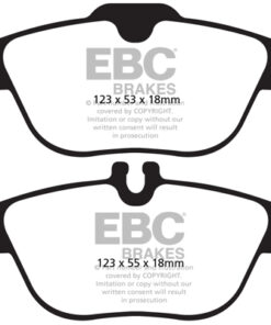 Alternative view of EBC Ultimax OEM Replacement Brake Pad Set DPX2012 [Rear]