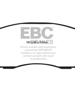 Alternative view of EBC Ultimax OEM Replacement Brake Pad Set DPX2015 [Front]