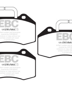 EBC Ultimax OEM Replacement Brake Pad Set DPX2021/2 [Front] - Image 2