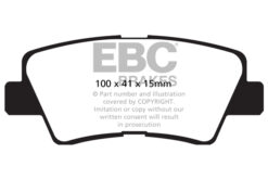 EBC Greenstuff Brake Pads - DP62031 - Image 2
