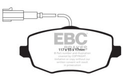 EBC Greenstuff Brake Pads - DP22044 - Image 2