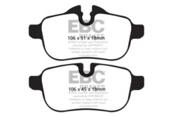 DP42046R EBC Yellowstuff Street and Track Brake Pad Set [Rear] - Image 2