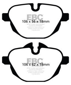 EBC Greenstuff Brake Pads - DP62047 - Image 2