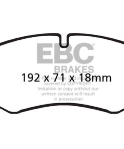 EBC Ultimax OEM Replacement Brake Pad Set DPX2060 [Front] - Image 2
