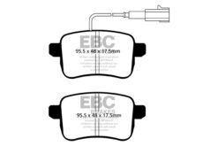 DP42079R EBC Yellowstuff Street and Track Brake Pad Set [Rear] - Image 2