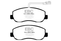 EBC Ultimax OEM Replacement Brake Pad Set DPX2083 [Front] - Image 2