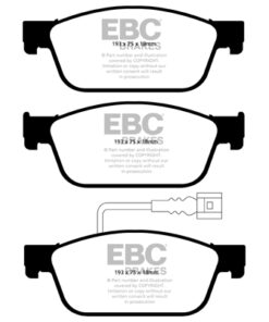 EBC Ultimax OEM Replacement Brake Pad Set DPX2096 [Front] - Image 2
