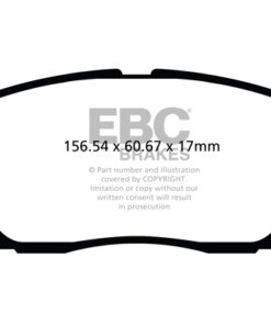 EBC Ultimax OEM Replacement Brake Pad Set DPX2100 [Front] - Image 2