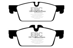 EBC Ultimax OEM Replacement Brake Pad Set DPX2106 [Front] - Image 2