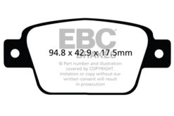 EBC Yellowstuff Brake Pads - DP42107R - Image 2