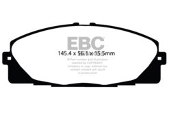 EBC Ultimax OEM Replacement Brake Pad Set DPX2114 [Front] - Image 2