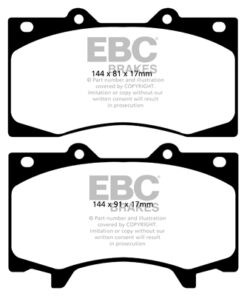 Alternative view of EBC Ultimax OEM Replacement Brake Pad Set DPX2125 [Front]