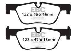 EBC Redstuff Brake Pads - DP32132C - Image 2