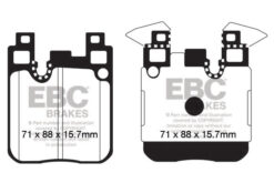 Alternative view of EBC Redstuff Brake Pads - DP32133C