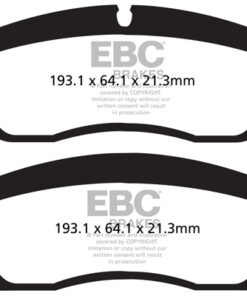 Alternative view of EBC Ultimax OEM Replacement Brake Pad Set DPX2136 [Front]