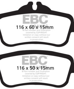 EBC Greenstuff Brake Pads - DP62137 - Image 2