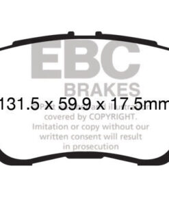 EBC Ultimax OEM Replacement Brake Pad Set DPX2149 [Front] - Image 2