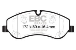 DP42151R EBC Yellowstuff Street and Track Brake Pad Set [Front] - Image 2