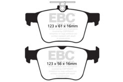 EBC Ultimax OEM Replacement Brake Pad Set DPX2173 [Rear] - Image 2