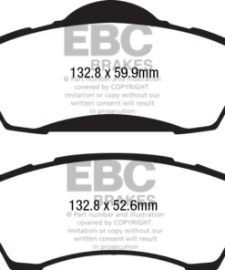 EBC Greenstuff 2000 Brake Pad Set (FRONT) DP22177 - Image 2