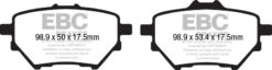 DP42196R EBC Yellowstuff Street and Track Brake Pad Set [Rear] - Image 2