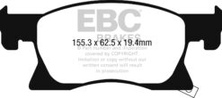 DP42267R EBC Yellowstuff Street and Track Brake Pad Set [Front] - Image 2