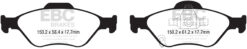 EBC Ultimax OEM Replacement Brake Pad Set DPX2288 [Front] - Image 2