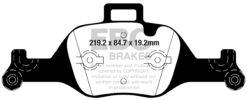 EBC Ultimax OEM Replacement Brake Pad Set DPX2289 [Front] - Image 2