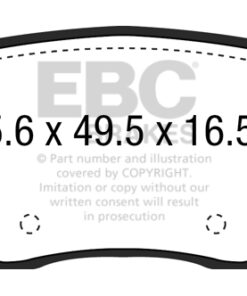 EBC Greenstuff Brake Pads - DP63031 - Image 2