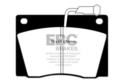 EBC Ultimax Brake Pad Set (FRONT) DP315 - Image 2
