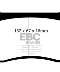 EBC Redstuff Brake Pads - DP31110C - Image 2