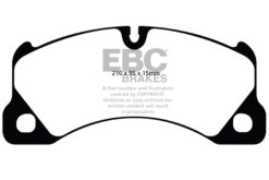DP41835R EBC Yellowstuff Street and Track Brake Pad Set [Front] - Image 2