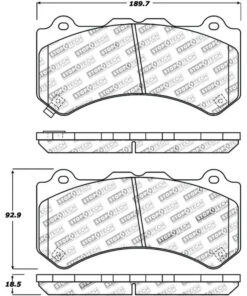 Stoptech Sport Brake Pads - 309.13820 [Front] - Image 2