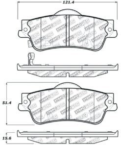 Stoptech Sport Brake Pads - 309.13520 - Image 2