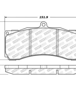 Stoptech Sport Brake Pads - 309.12470 - Image 2