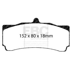 DP4006R EBC Yellowstuff Street and Track Brake Pad Set [Front] - Image 2