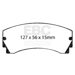 DP4046R EBC Yellowstuff Street and Track Brake Pad Set [Front] - Image 2