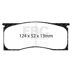 EBC Greenstuff 2000 Brake Pad Set (FRONT) DP21157 - Image 2