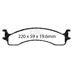 EBC Greenstuff Brake Pads - DP61307 - Image 2