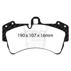 DP41473R EBC Yellowstuff Street and Track Brake Pad Set [Front|Rear] - Image 2