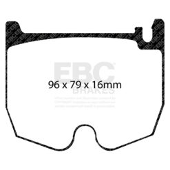 EBC Redstuff Brake Pads - DP31486C - Image 2