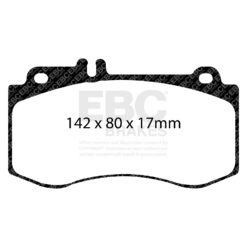 DP41857R EBC Yellowstuff Street and Track Brake Pad Set [Front] - Image 2