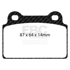 DP41985R EBC Yellowstuff Street and Track Brake Pad Set [Rear] - Image 2