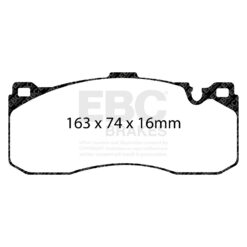 EBC Ultimax OEM Replacement Brake Pad Set DP1995 [Front] - Image 2