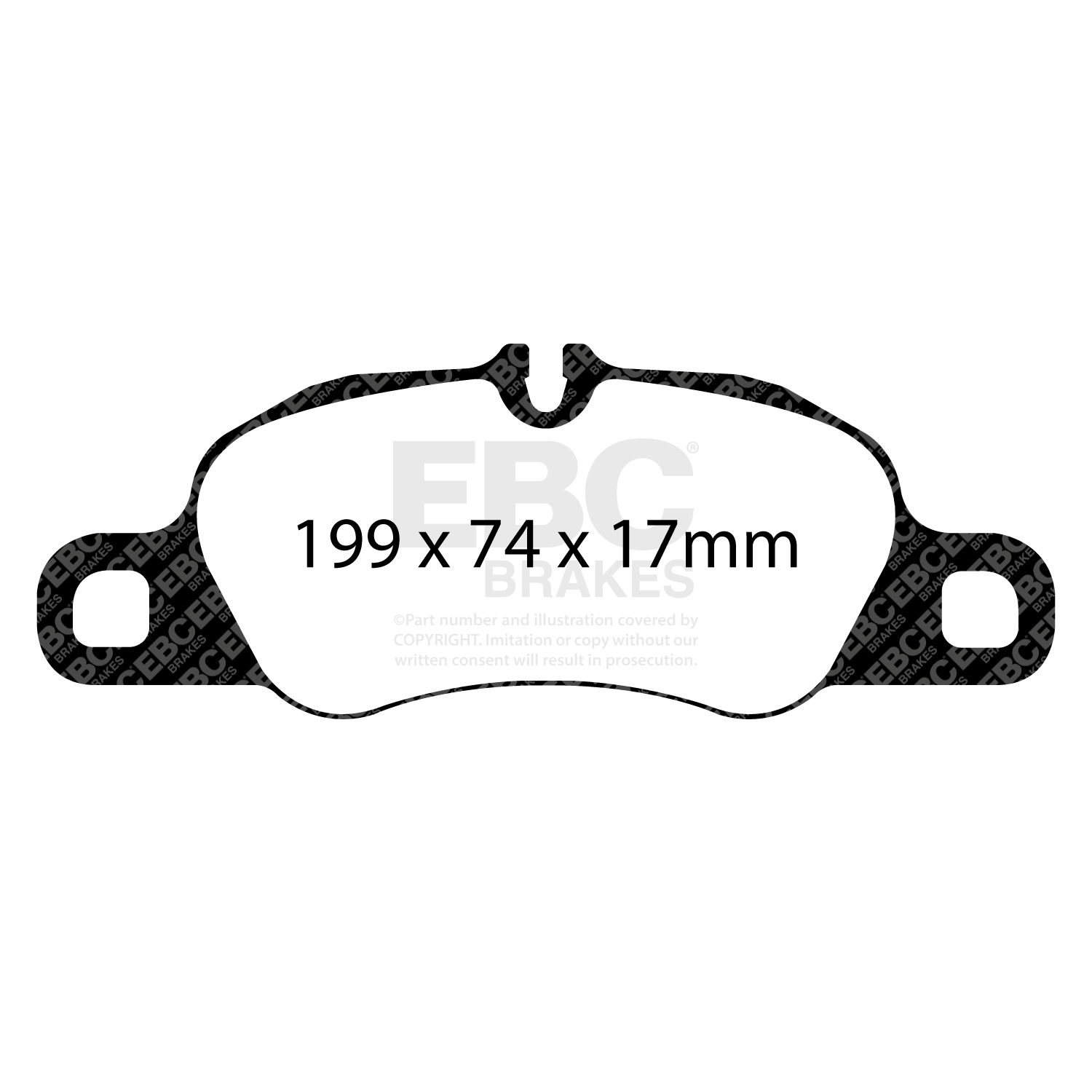 EBC RP-1 Full Race Brake Pads - DP82057RP1 - Image 2